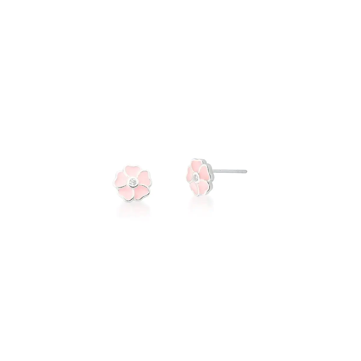 Brinco Flor Esmaltada Kids