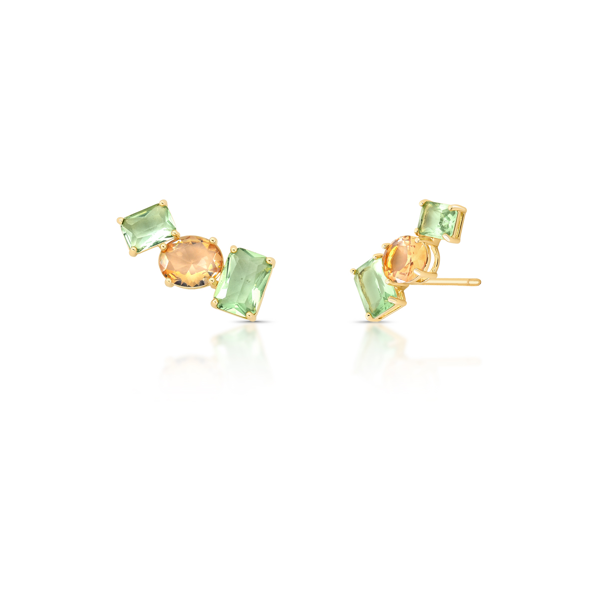 Brinco Ear Cuff Geométrico - Imagem 2