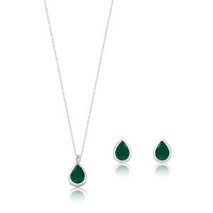 Conjunto Gotas Verde