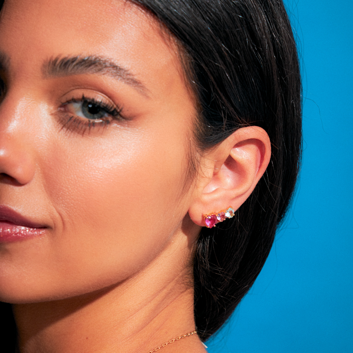 Brinco Ear Cuff Coração - Imagem 2