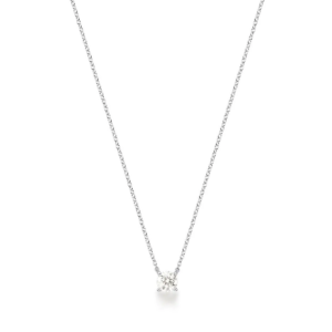 Colar Ponto de Luz Moissanite 5mm 0.5CT