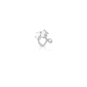 Piercing Pedras Ovais com Zircônias